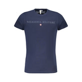 Accademia Militare Blue Cotton T-Shirt